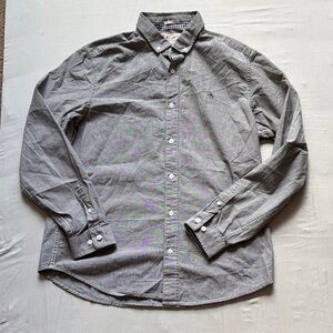 Original Penguin Men's Casual Gray Button-Down Shirt